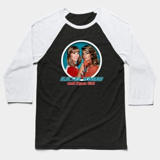 Electra Woman and Dyna Girl Baseball T-Shirt